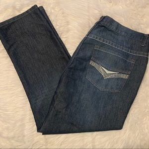Steve’s Jeans Dark Wash Straight Leg Denim 42/30
